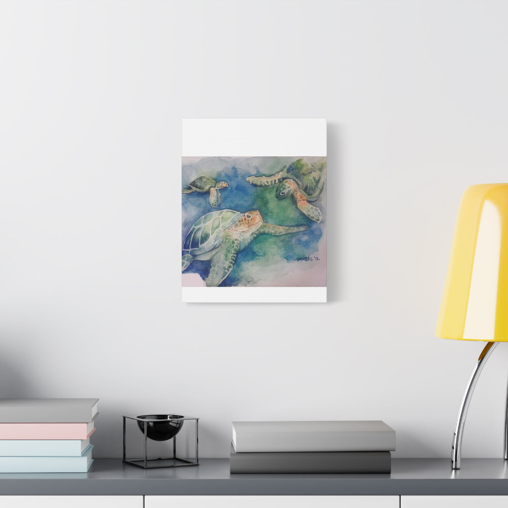 3 Honu - Canvas Fine Art Print