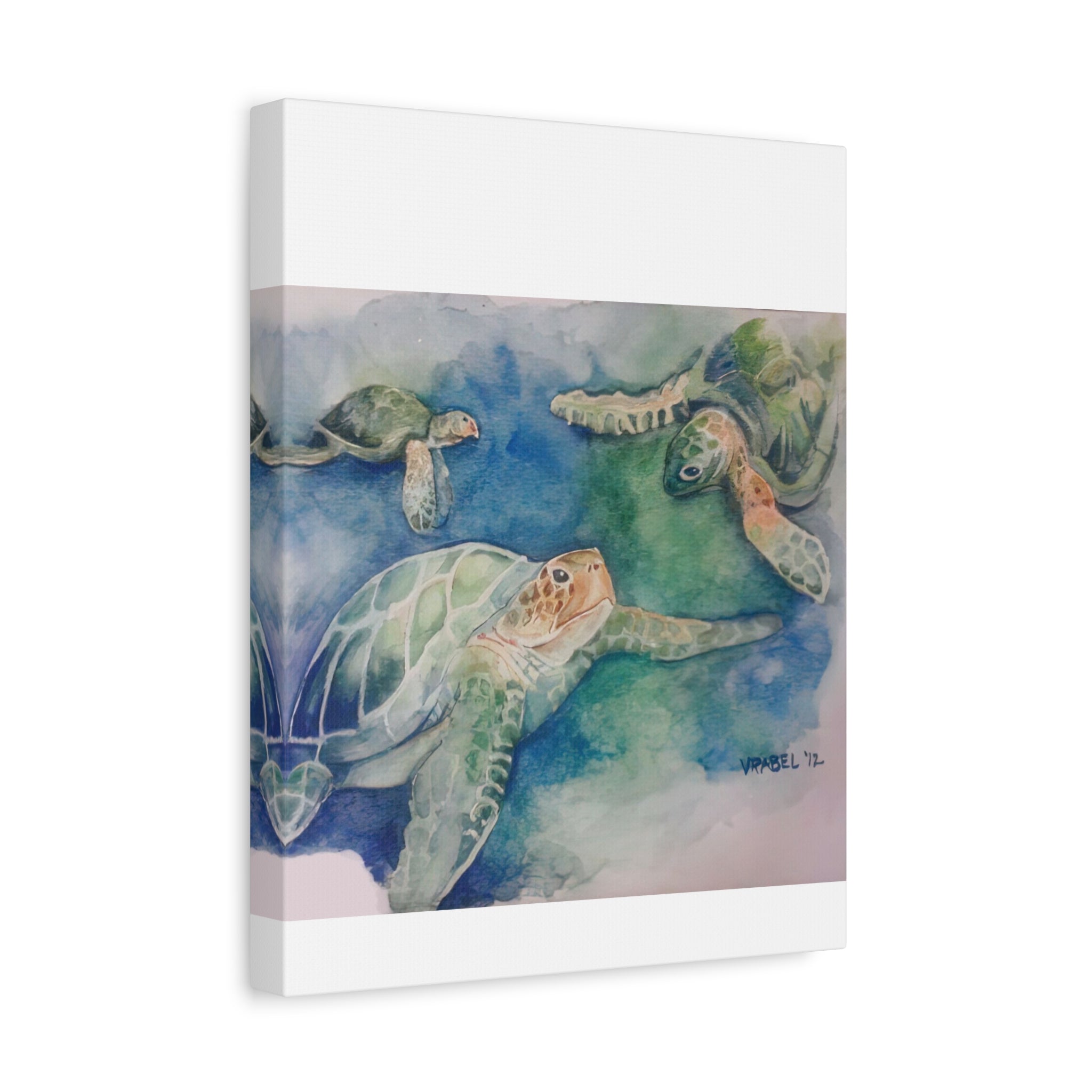 3 Honu - Canvas Fine Art Print