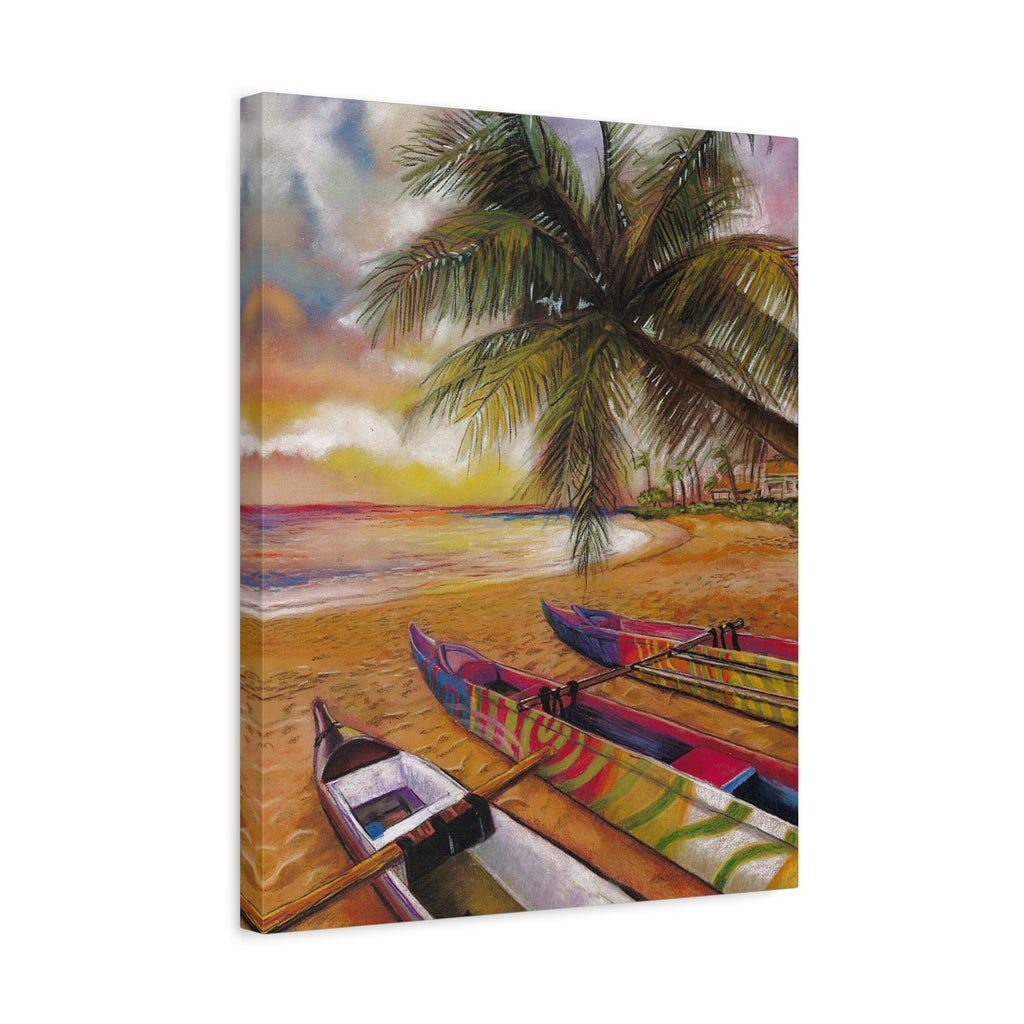 Awaiting Tomorrow's Journey - Canvas Fine Art Print