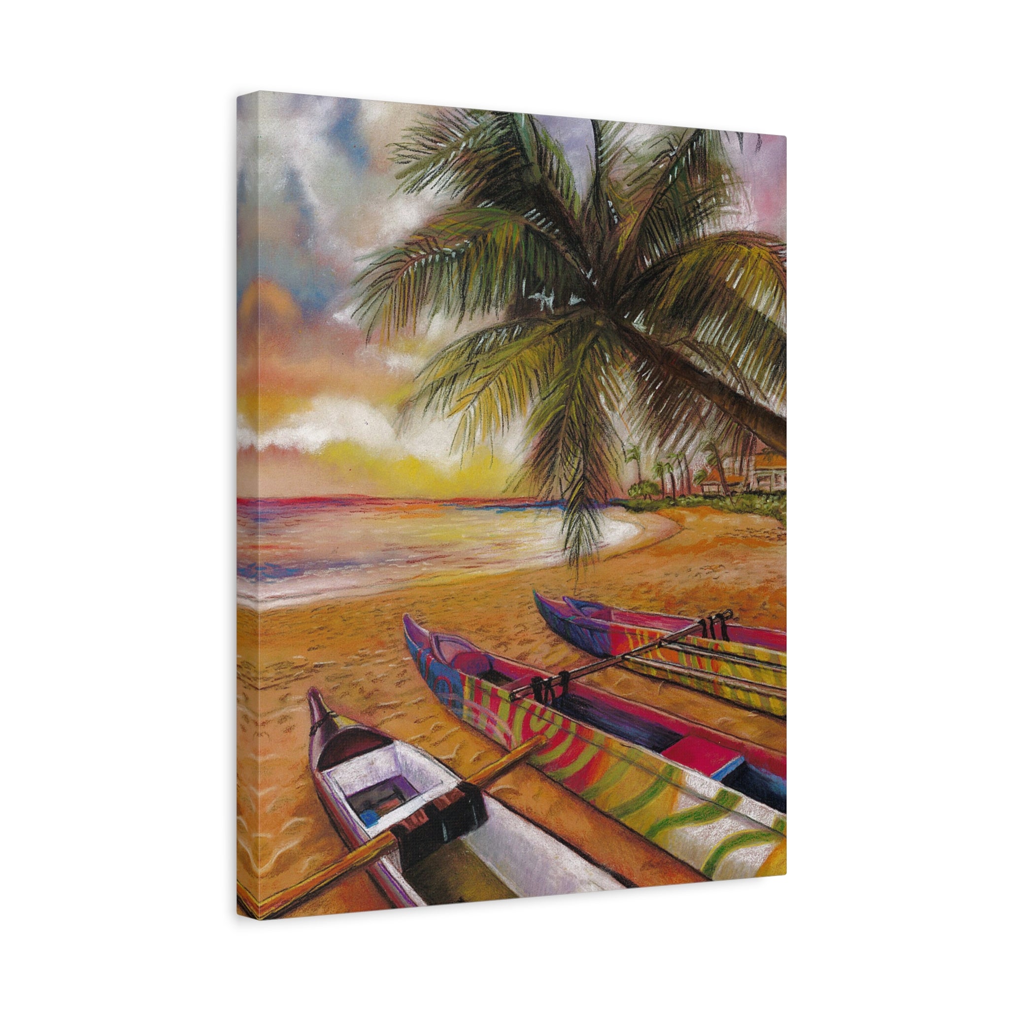 Awaiting Tomorrow's Journey - Canvas Fine Art Print