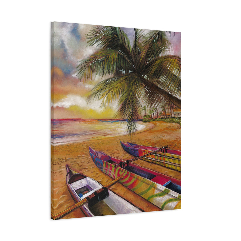 Awaiting Tomorrow's Journey - Canvas Fine Art Print