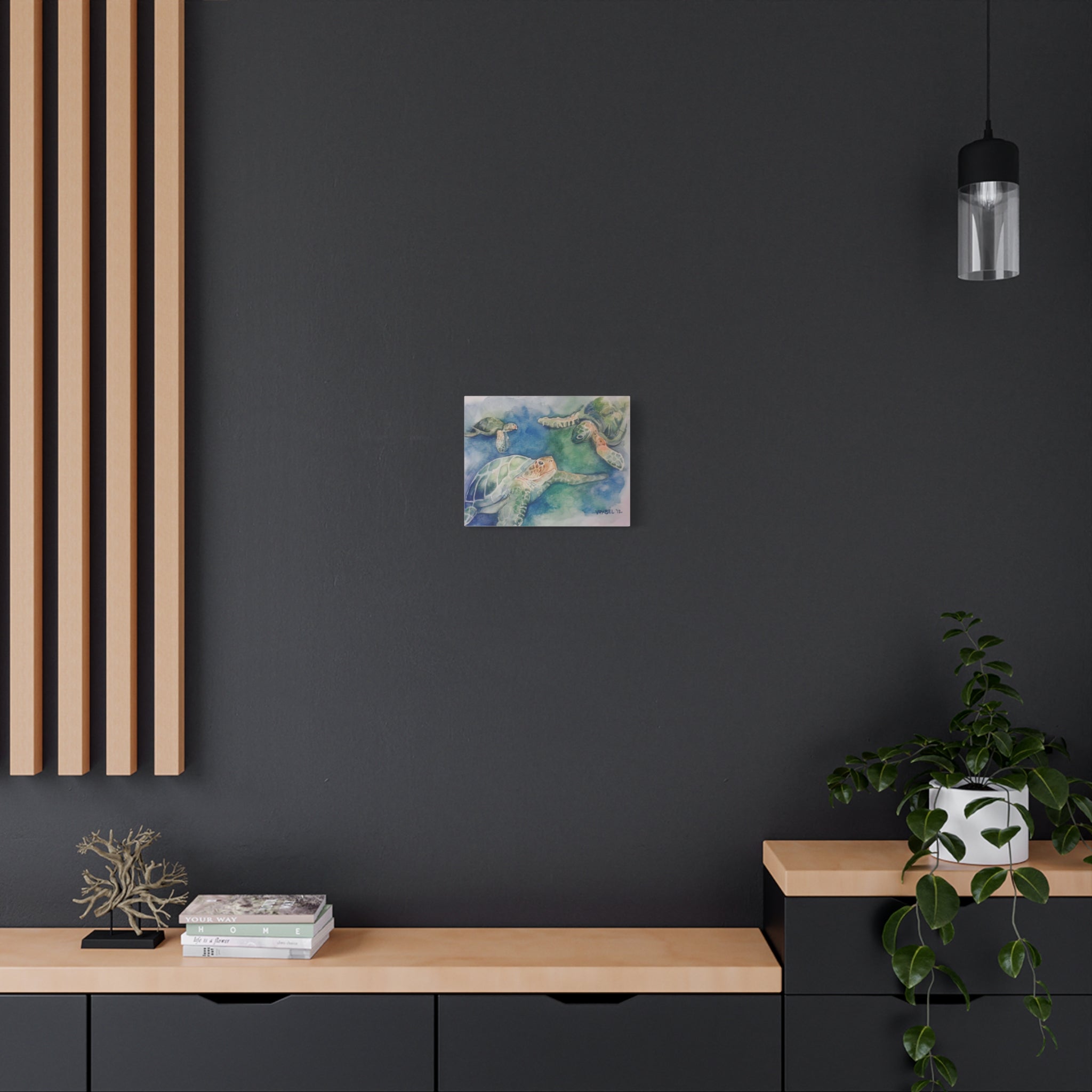 3 Honu - Canvas Fine Art Print