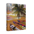 Awaiting Tomorrow's Journey - Canvas Fine Art Print