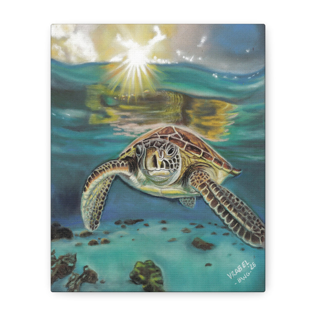 Below the Surface - Canvas Fine Art Print