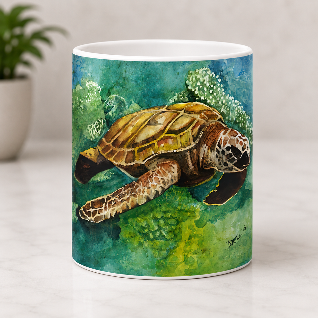Deep Sea Honu Mug