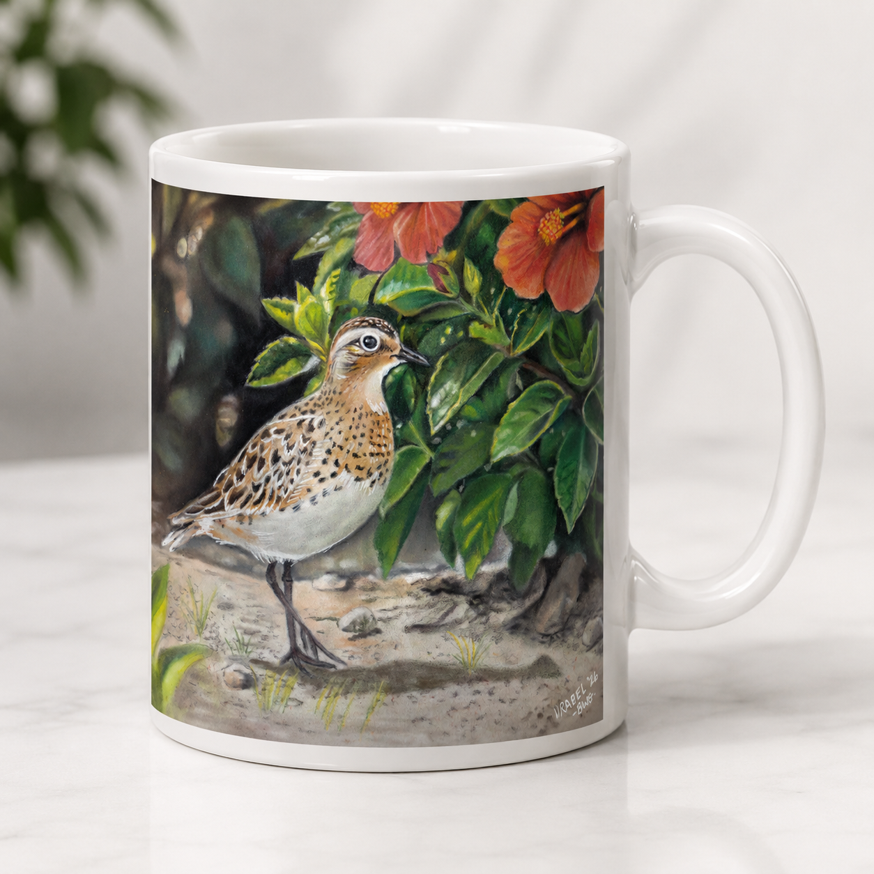 Kolea's Rest White Glossy Mug