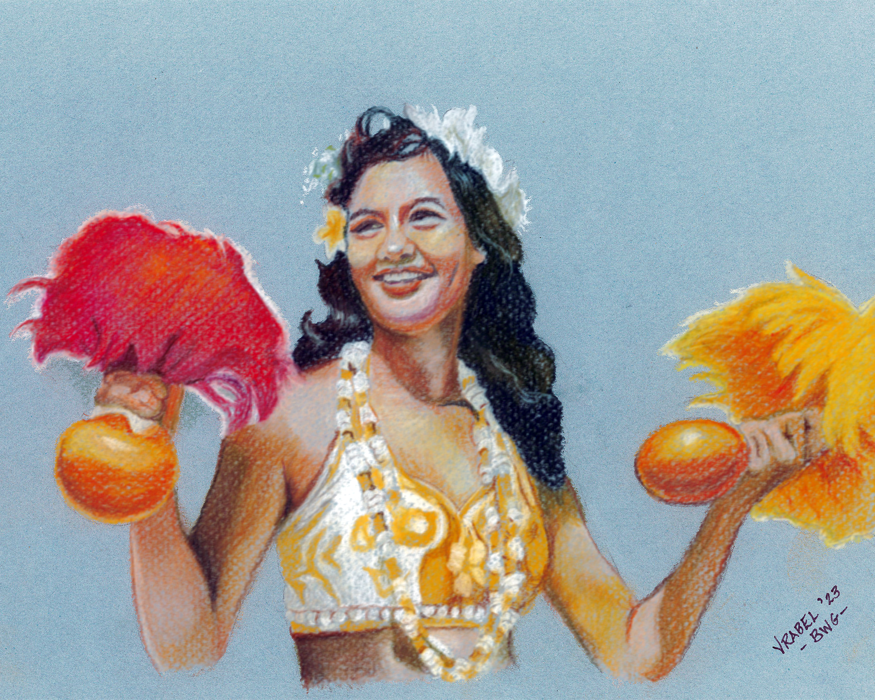 Rhythm of Aloha - Borderless Fine Art Print