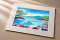 Blue Horizon – Matted Fine Art Photo Print