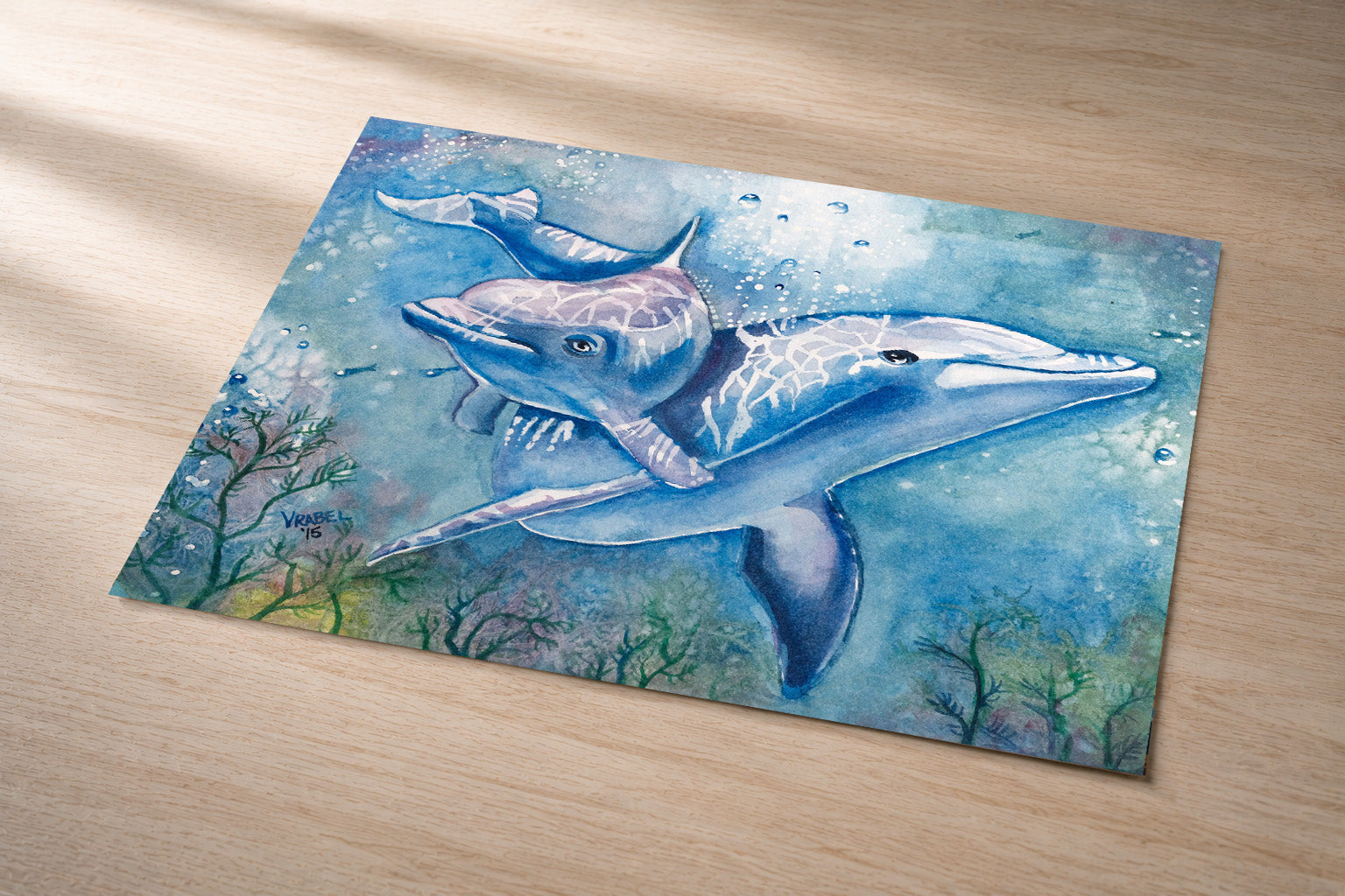 Dolphin Play – Fine Art Photo Print