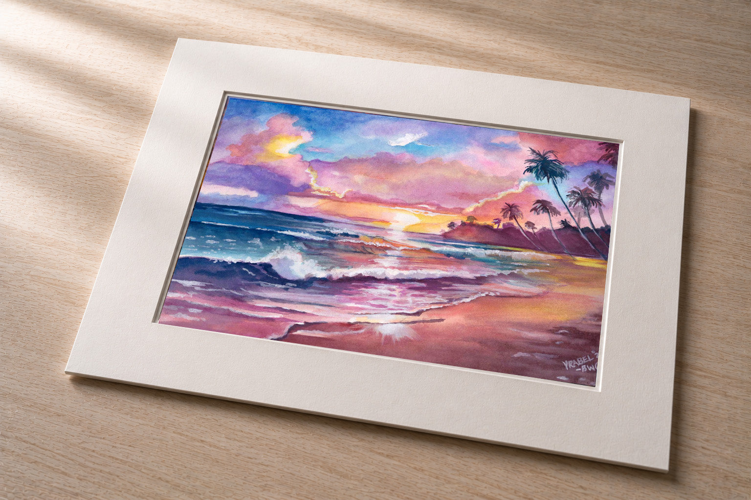 Hawaiian Twilight – Matted Fine Art Print