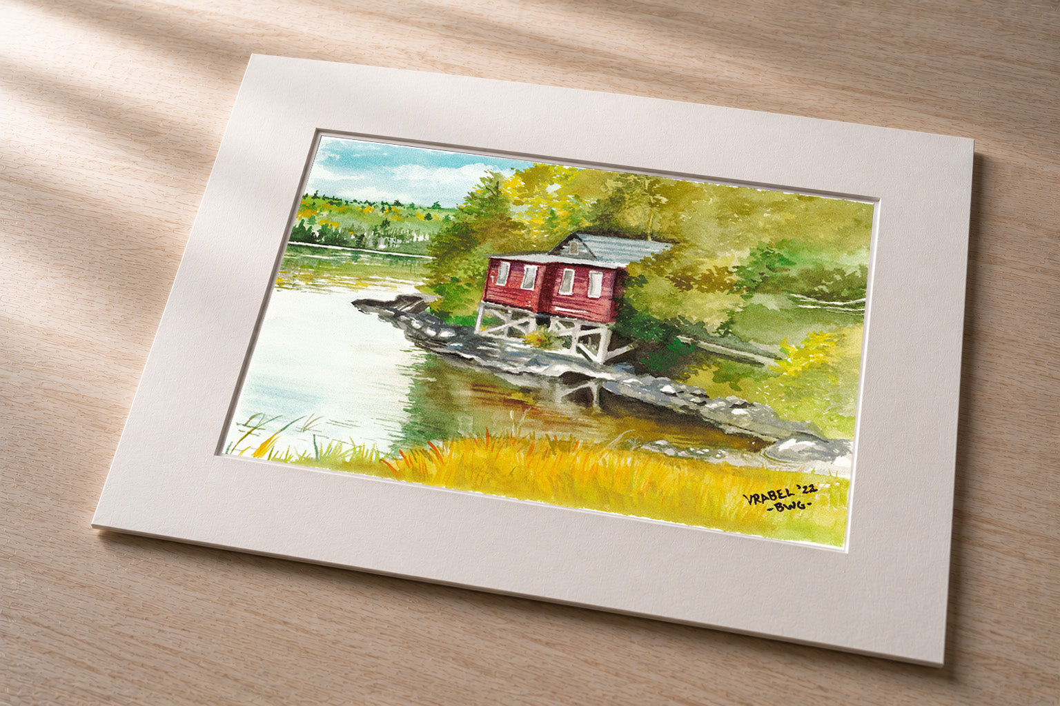 A Pause in the Journey – Matted Fine Art Photo Print