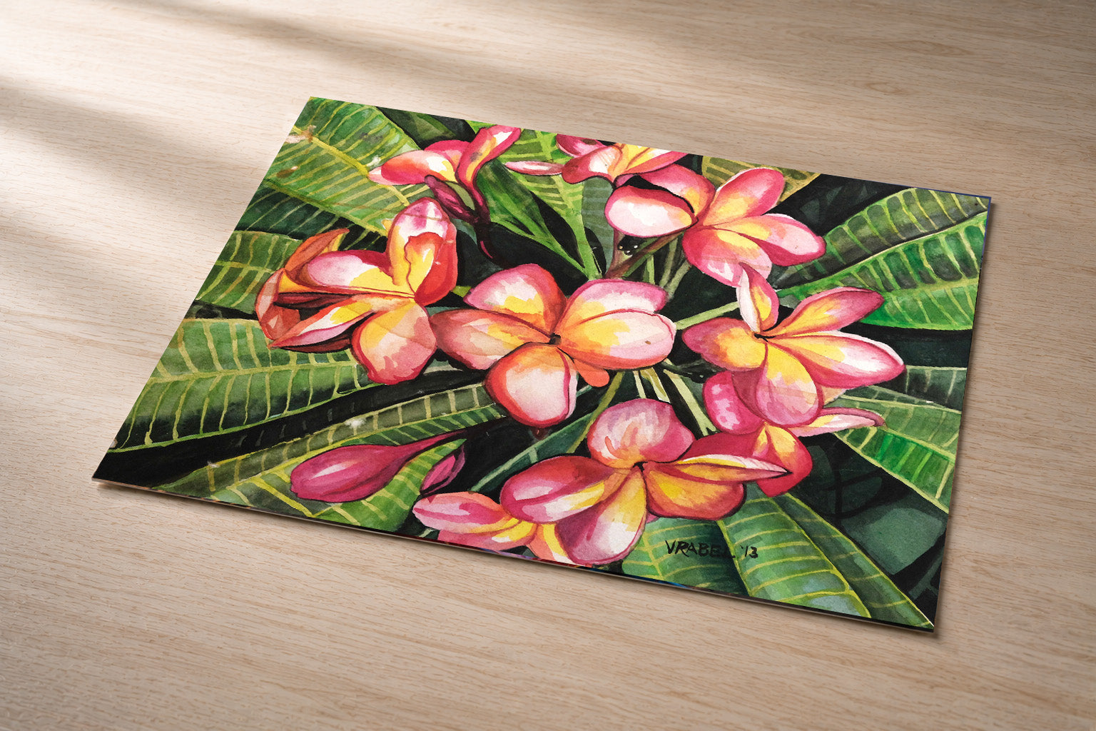 Red and Yellow Plumeria – Fine Art Photo Print