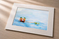 Voyager's Call – Matted Fine Art Print