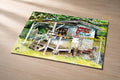 Waikane Fruit Stand – metal fine art print of the Waikane Hut Fruit Stand in watercolor by Patti Vrabel