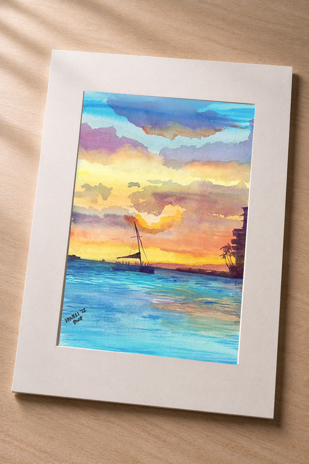 Afternoon Catamaran - Matted