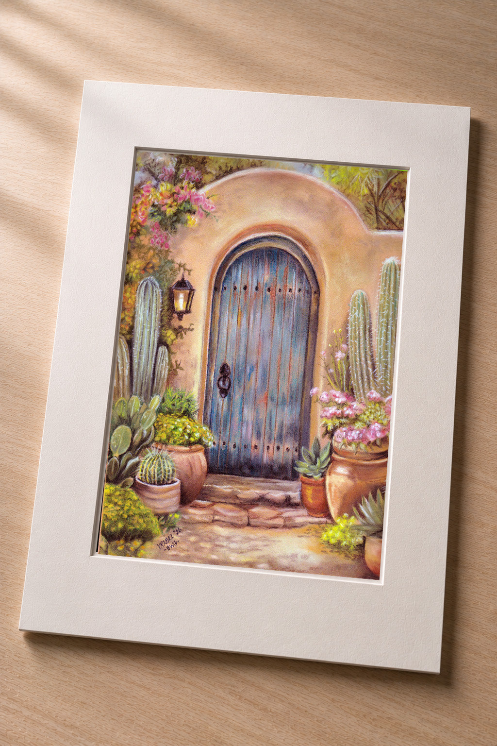 Desert Threshold – Matted Fine Art Print