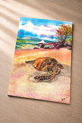Honu on the Beach – Metal