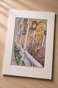 Lānai Glow (Moana Surfrider Hotel) – Matted Fine Art Print