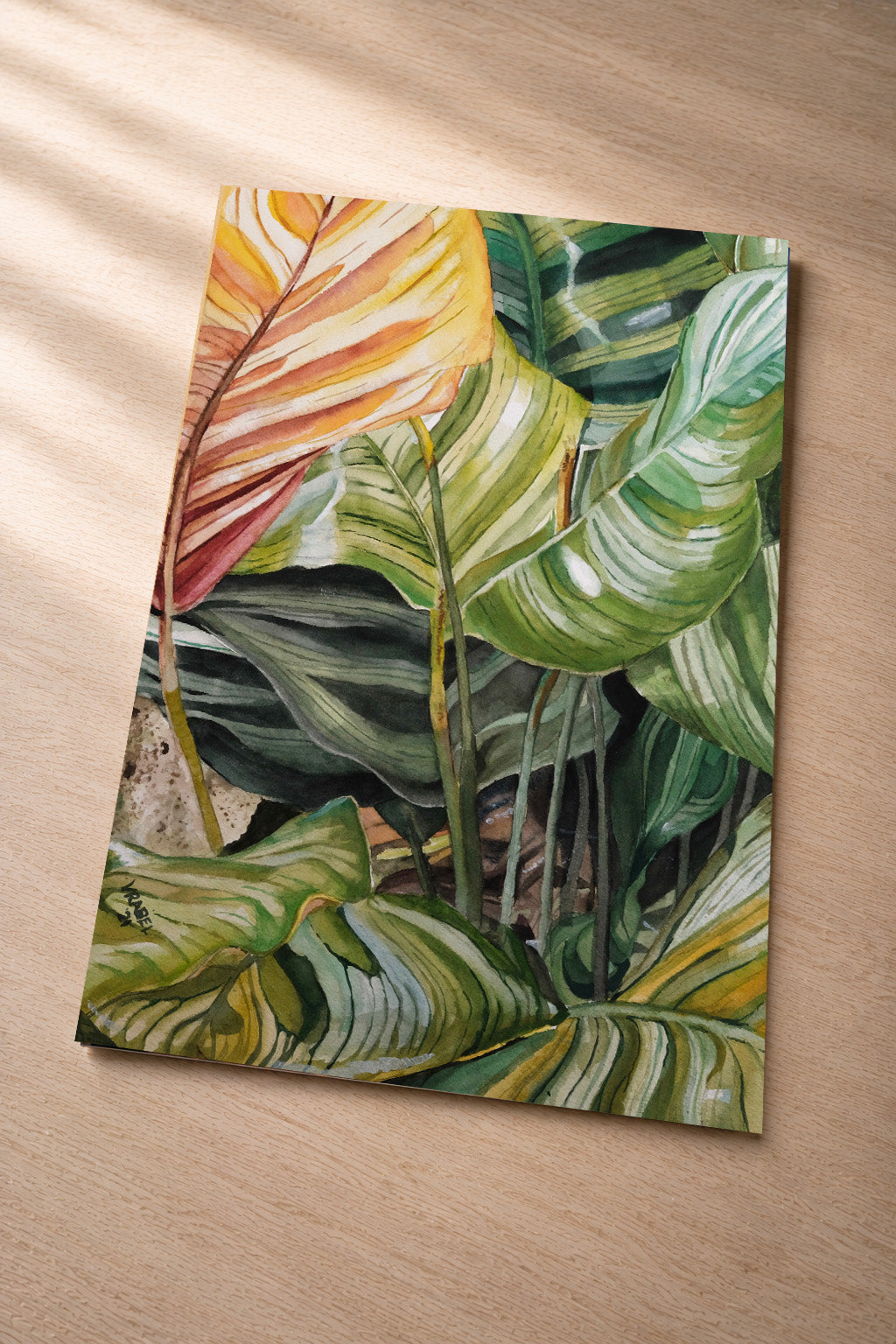 Leaves at Waimea Valley – Metal