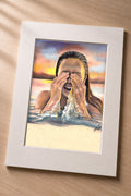 Kai Hauʻoli (Ocean Joy) – Matted Fine Art Print