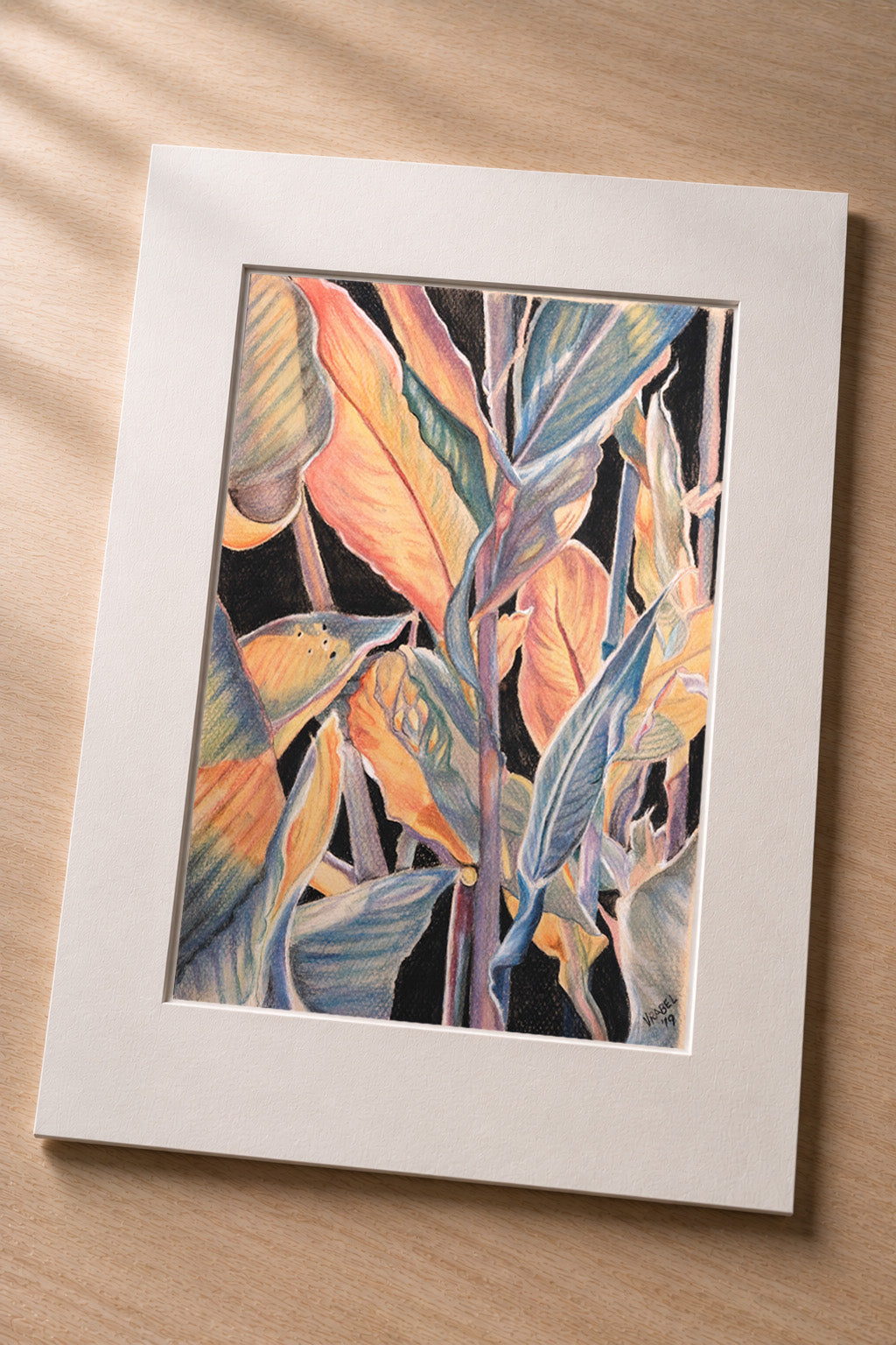 Pastel Ti – Matted Fine Art Print