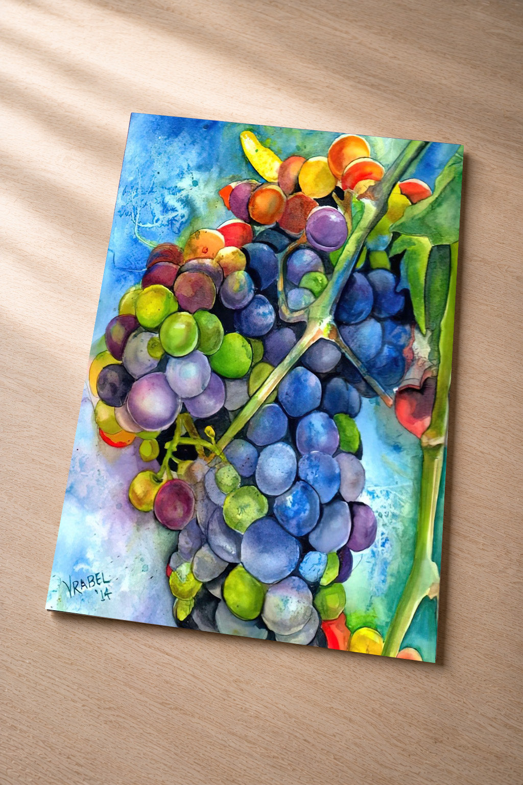 Rainbow Grapes – Fine Art Photo Print