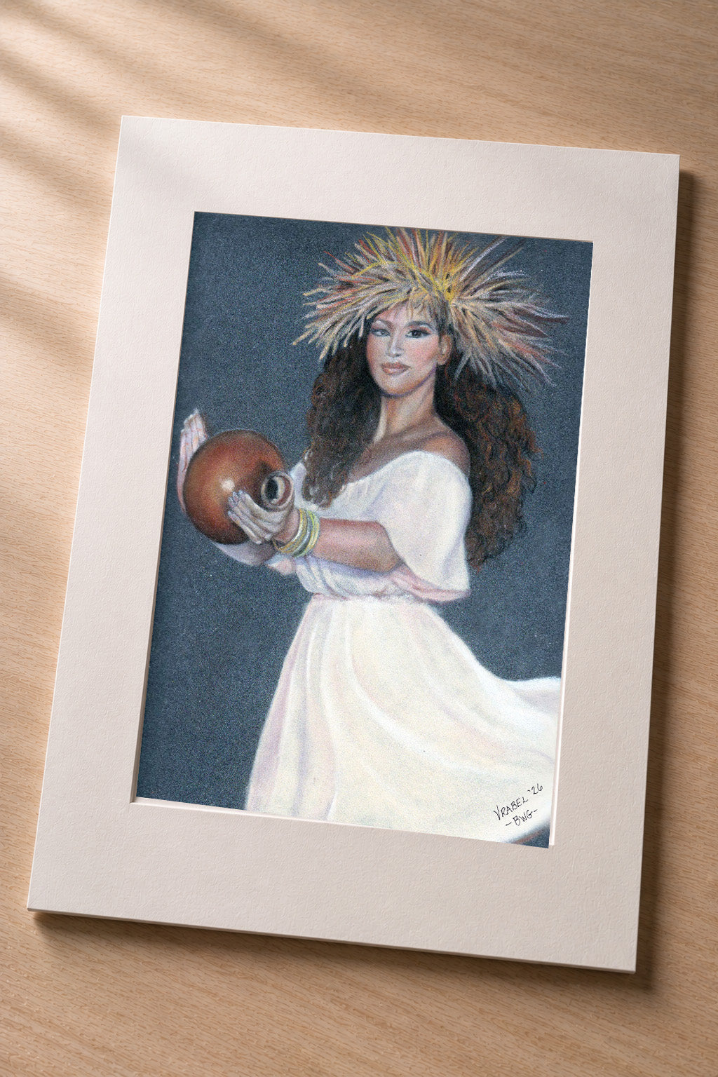 She Holds the Song - Matted