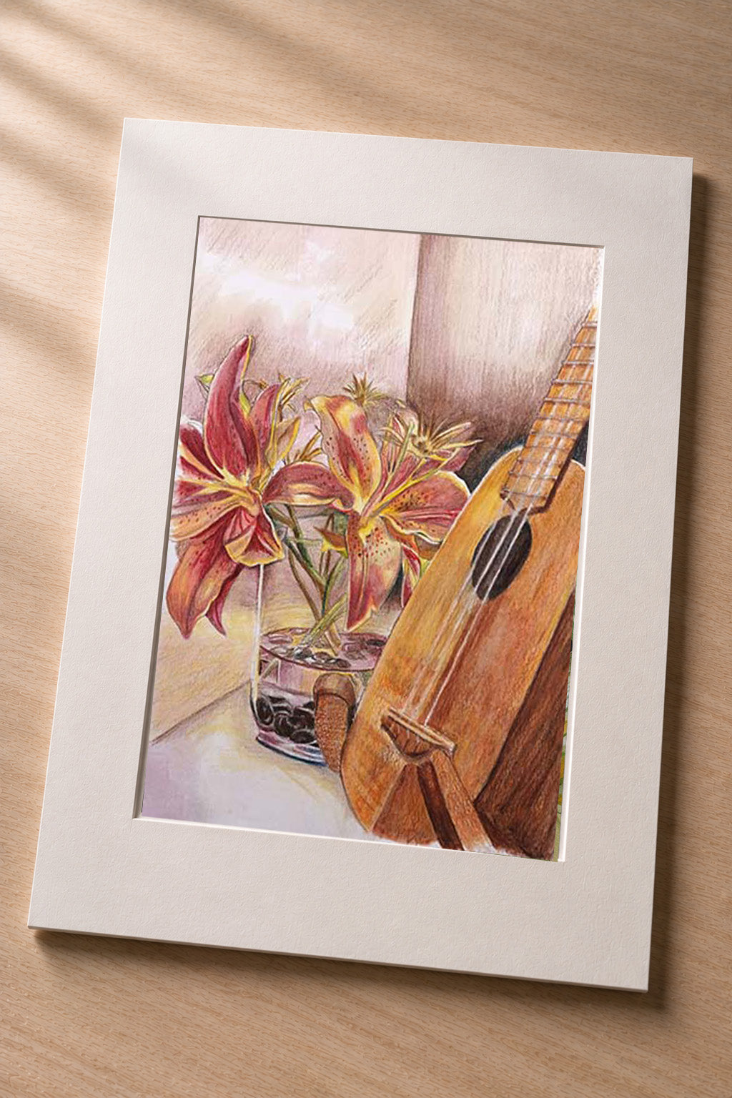 Ukulele and Lilies - Matted